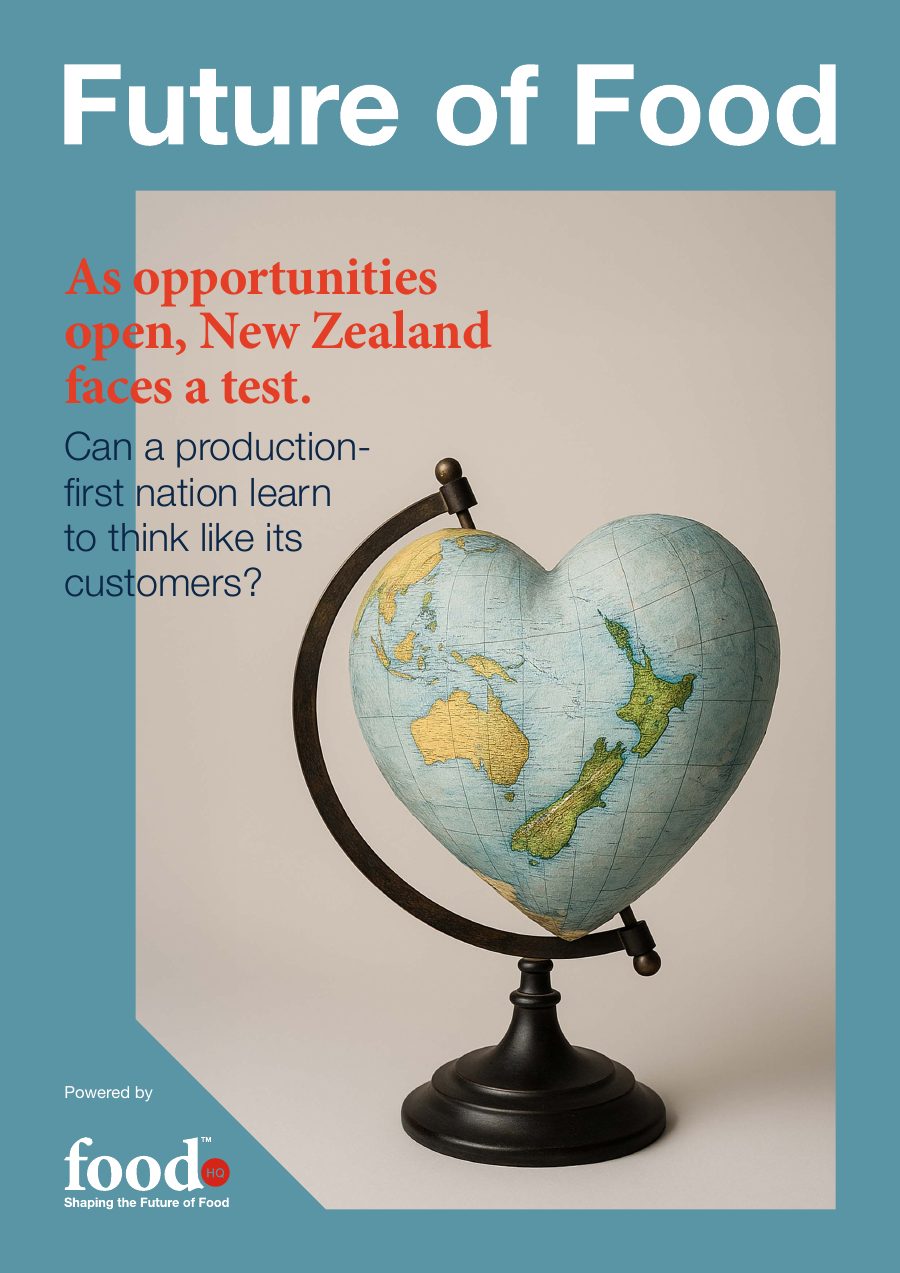 Cover of Future of Food issue 09, As opportunities open, New Zealand faces a test